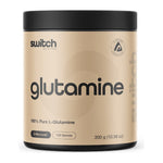 Switch Nutrition Glutamine 300g – 100 Serves, front of tub