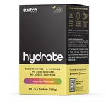 Switch Nutrition Hydrate – 20 Sachets Assorted Flavours