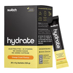 Switch Nutrition Hydrate – 20 Sachets Orange Crush