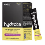 Switch Nutrition Hydrate – 20 Sachets Mango Passionfruit