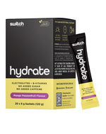 Switch Nutrition Hydrate – 20 Sachets Mango Passionfruit