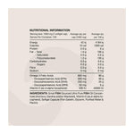 Switch Ultra Fish Oil| 120 caps, nutrition information panel