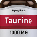 Taurine by Piping Rock 1000 mg 120 Caplets