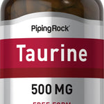 Taurine, 500 mg by Piping Rock supps247 