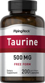 Taurine, 500 mg by Piping Rock supps247 