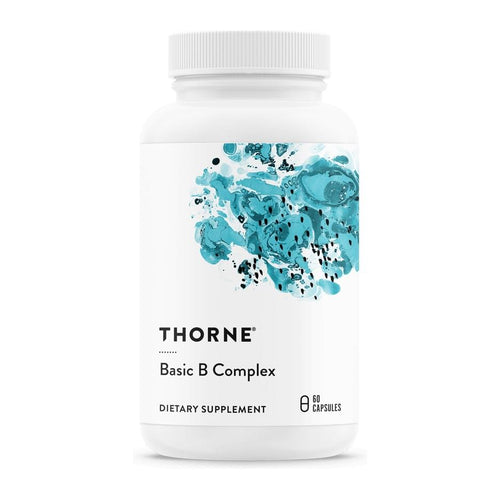 Thorne, Basic B Complex, 60 Capsules, front of bottle
