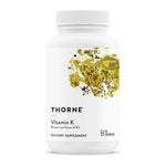 Thorne Vitamin K 60 Capsules, front of bottle