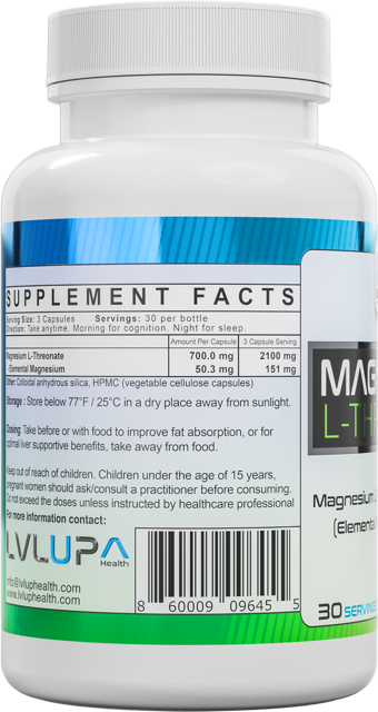 Magnesium L-Threonate by LVLUP