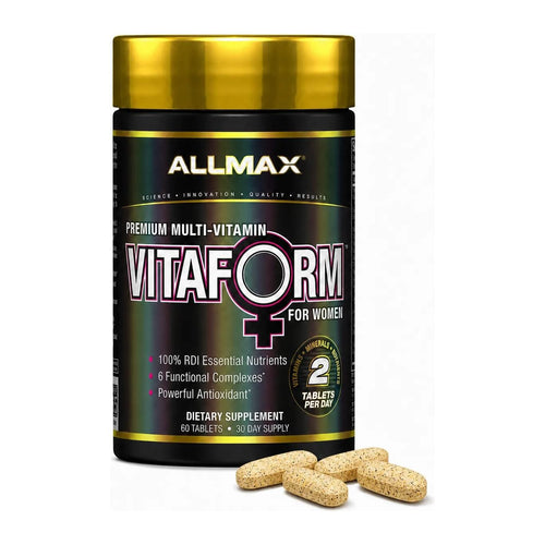 VITAFORM – Premium – Multi-Vitamin for Women – 30-Day Supply, front of bottle