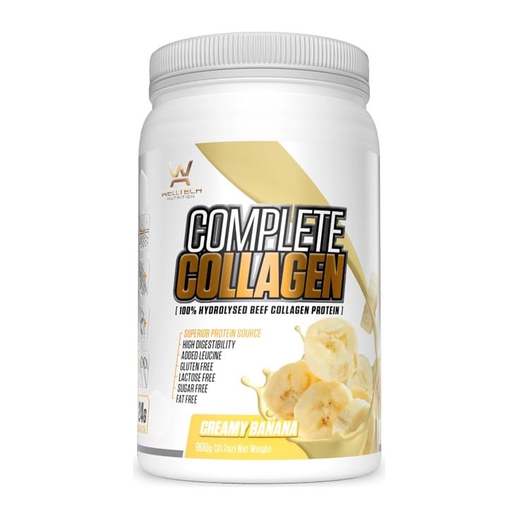 Welltech Nutrition Complete Collagen, Creamy Banana tub front - Image 7