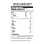 Welltech Nutrition Complete Collagen, nutrition information panel