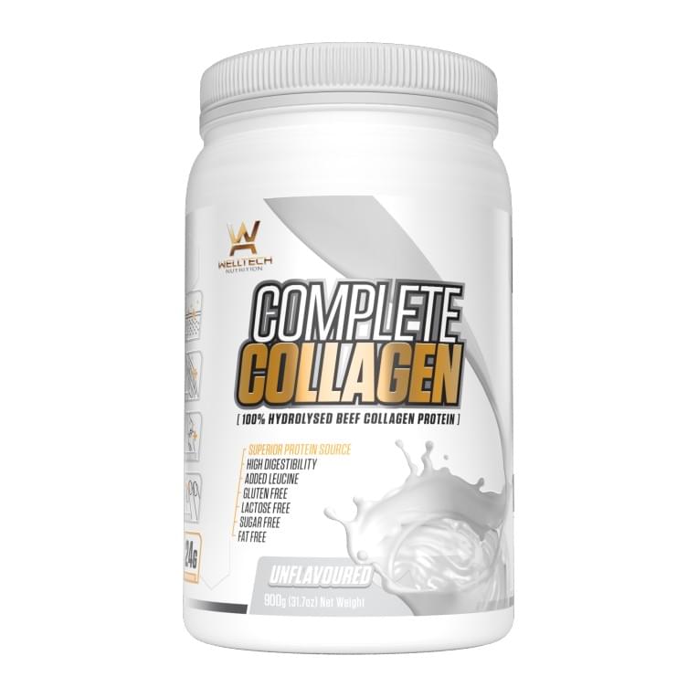 Welltech Nutrition Complete Collagen, Unflavoured tub front - Image 6