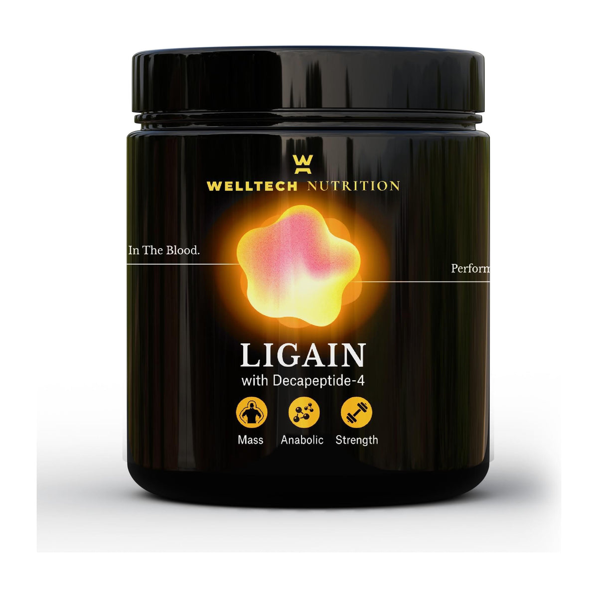 LIGAIN Powder By Welltech Nutrition, front of tub - Image 1