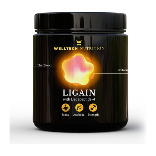 LIGAIN Powder By Welltech Nutrition, front of tub