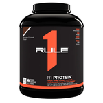 Whey Isolate Protein 5LB Chocolate Coconut by Rule 1 – Clearance sale.