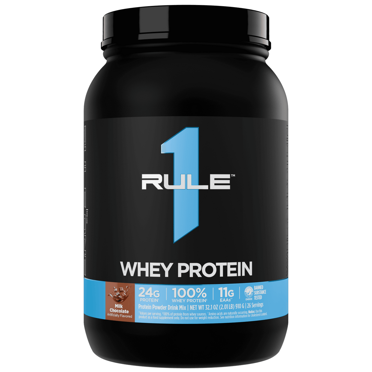 Rule 1 R1 Whey Blend 2LB Milk Chocolate - Image 18