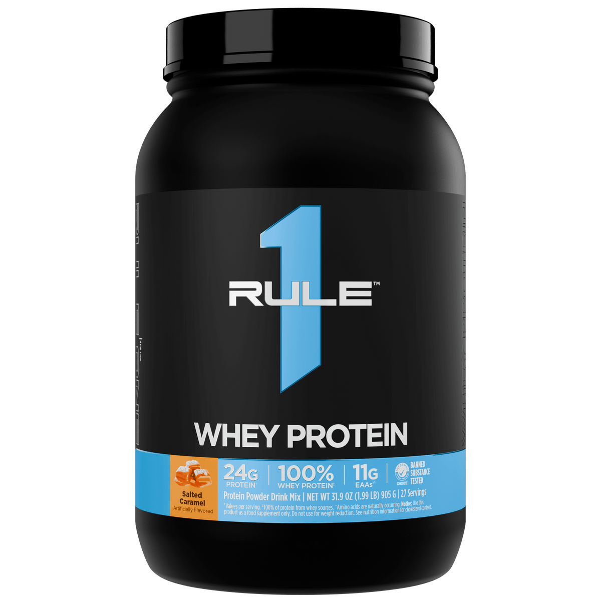 Rule 1 R1 Whey Blend 2LB Lightly Salted Caramel - Image 4