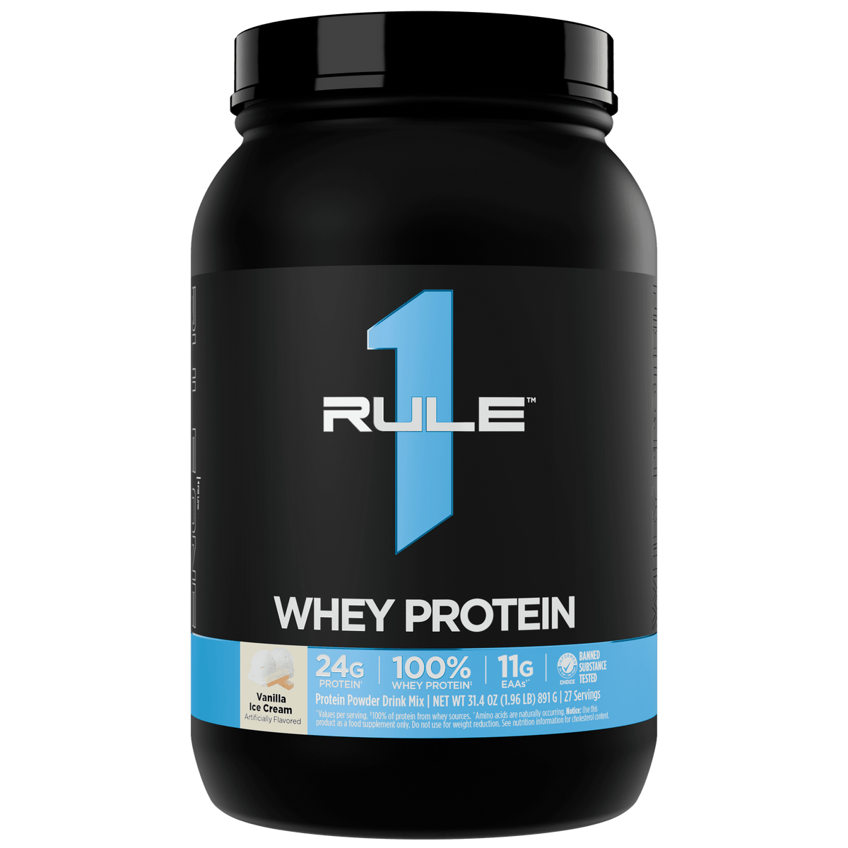 Rule 1 R1 Whey Blend 2LB Vanilla Ice Cream - Image 5