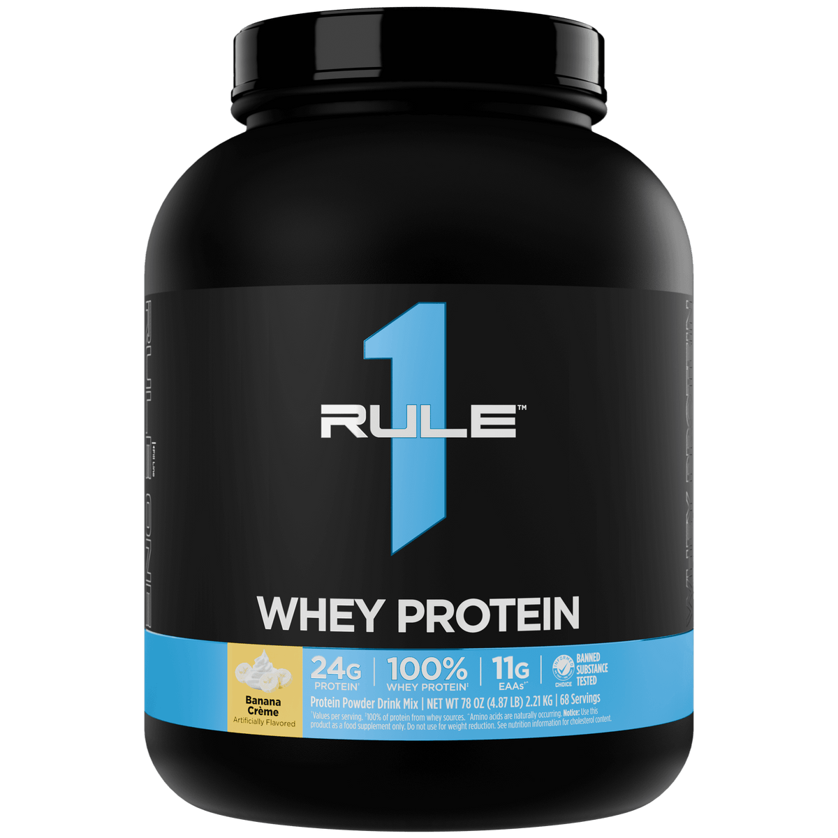 Rule 1 R1 Whey Blend 5LB Banana Creme