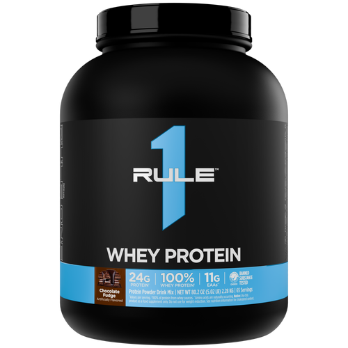 Rule 1 R1 Whey Blend 5LB Chocolate Fudge