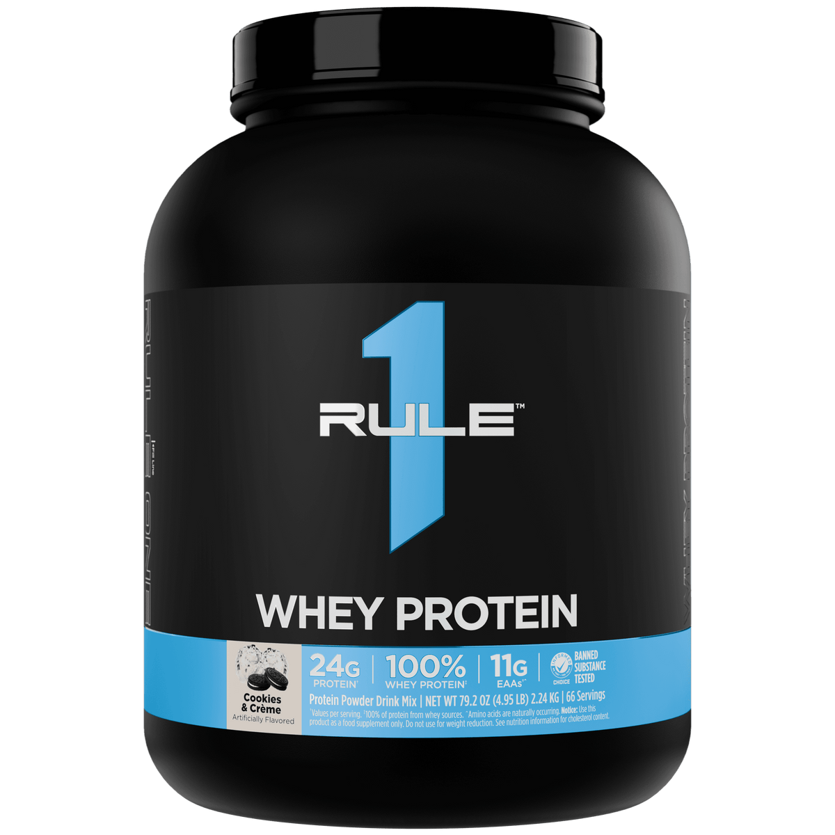Rule 1 R1 Whey Blend 5LB Cookies & Creme