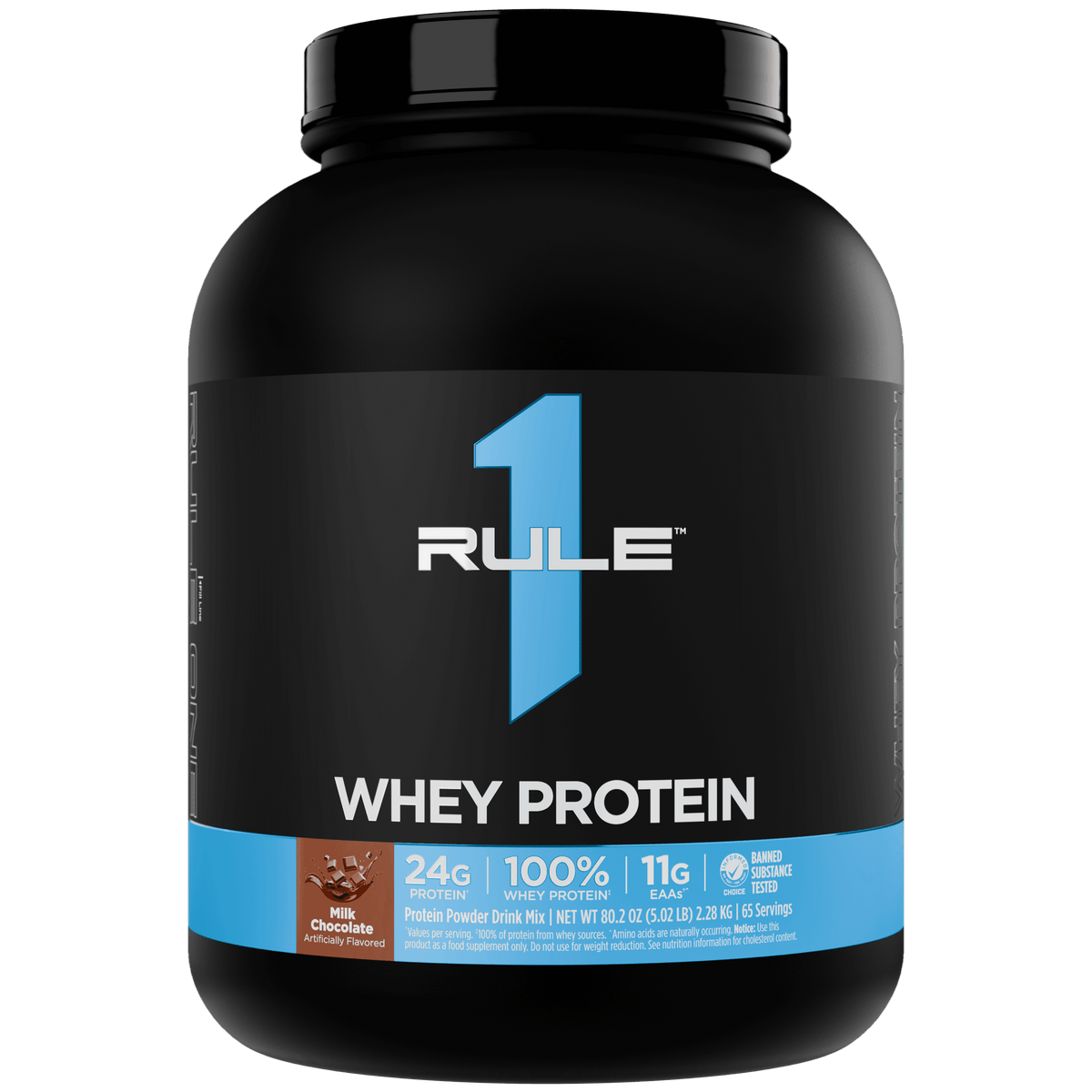 Rule 1 R1 Whey Blend 5LB Milk Chocolate - Image 34