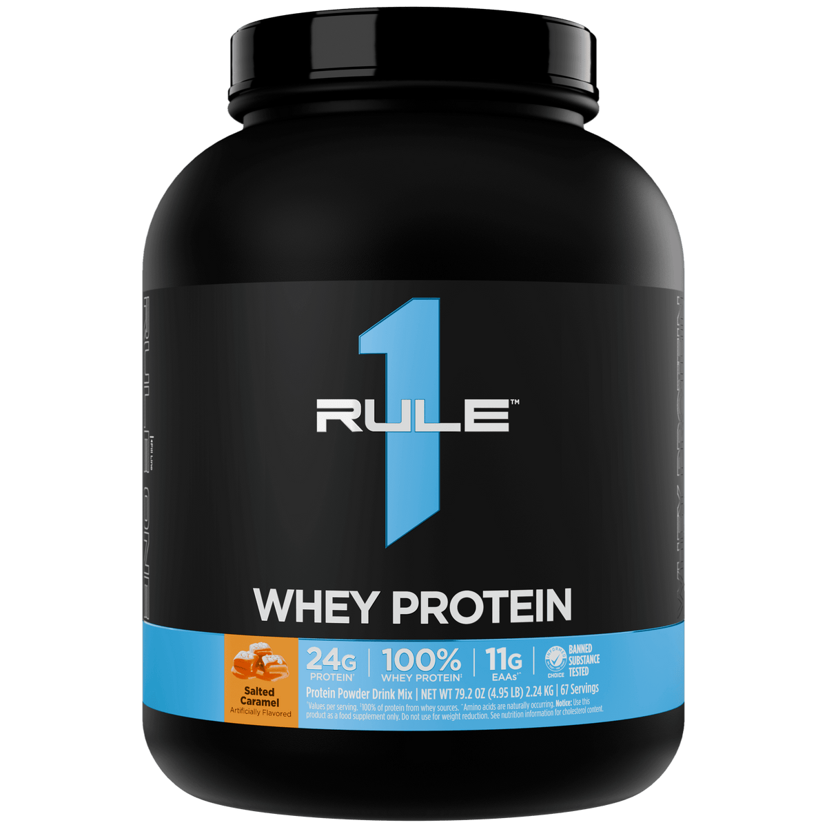 Rule 1 R1 Whey Blend 5LB Lightly Salted Caramel