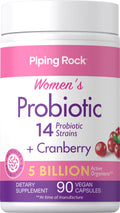 Women’s Probiotic + Cranberry by Piping Rock