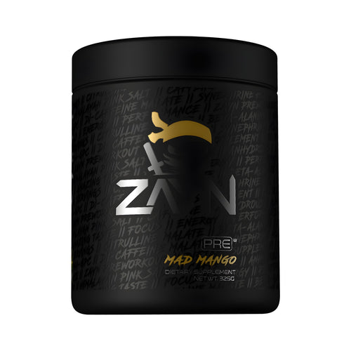ZAYN Pre-Workout Mad Mango 325g tub