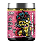 End Of Dayz Pre-Workout 50 Serves by Zombie Labs, Ruthless Raspberry Sour tub front
