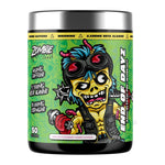 End Of Dayz Pre-Workout 50 Serves by Zombie Labs, Sinister Strawberry Gummy tub front