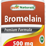 Best Naturals Bromelain 500 mg, 120 Tablets Enzymes supps247 