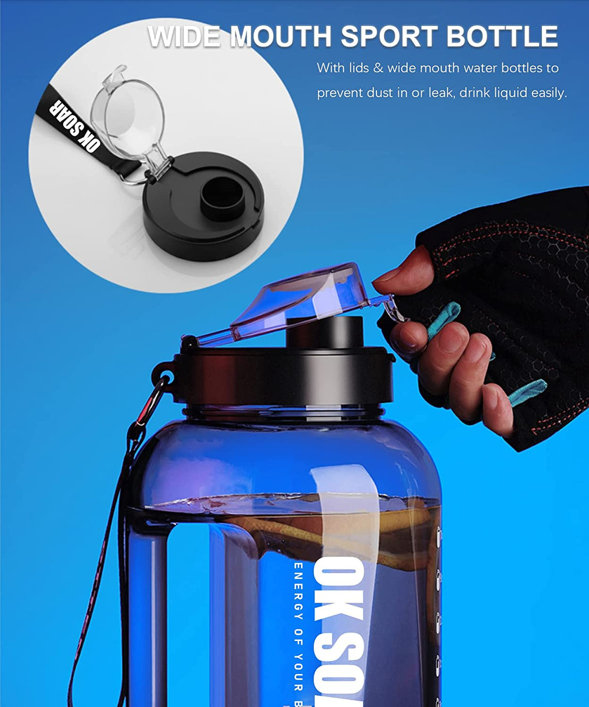 Water Bottle with Time Marker Back to results supps247