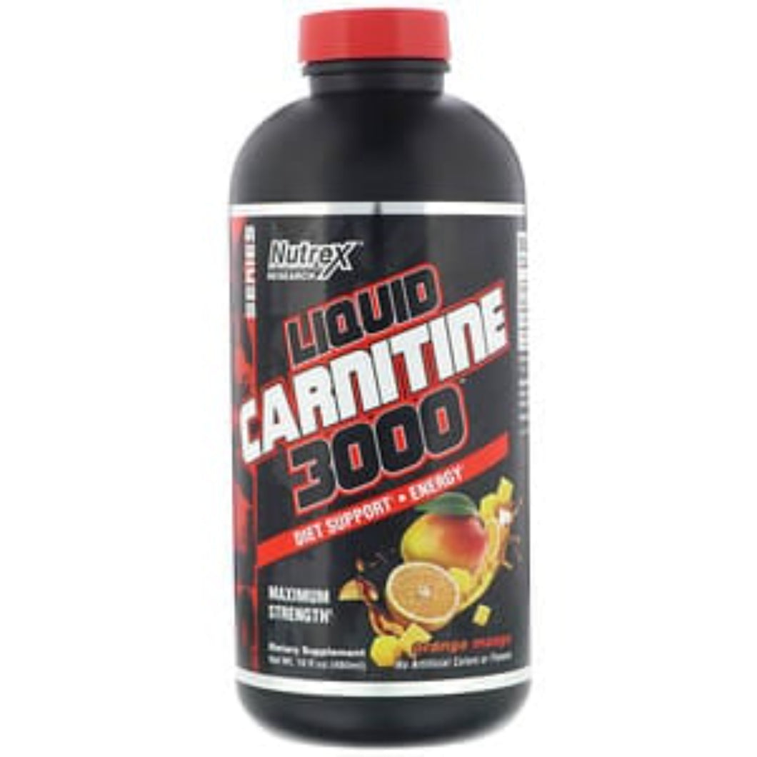 Buy Nutrex Liquid Carnitine 3000 SUPPS247 Berry blast