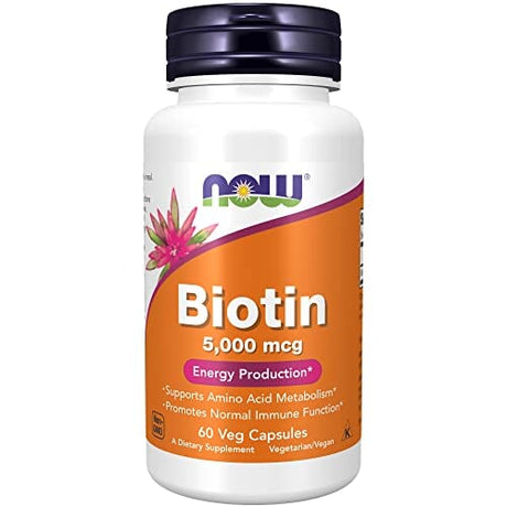 NOW Supplements, Biotin 5,000 mcg Back to results supps247 