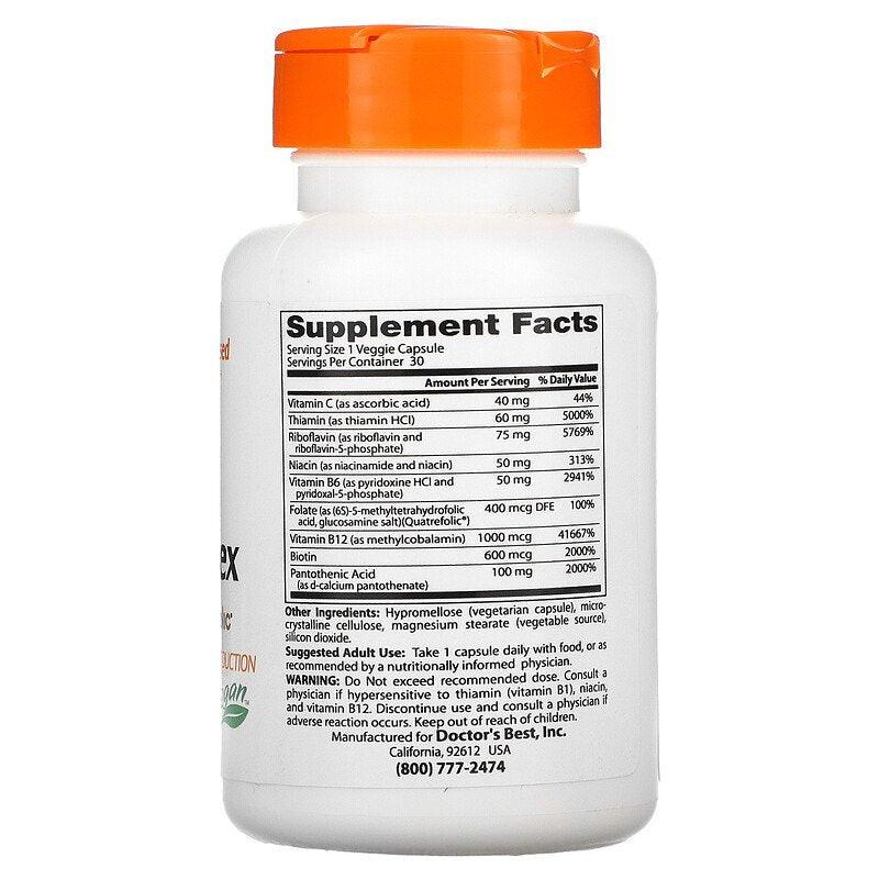 Fully Active B Complex Vitamins & Supplements Supps247 - Image 2