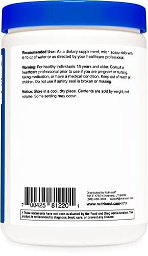 Nutricost D-Aspartic Acid Powder 300G - Pure D Aspartic Acid Back to results supps247 - Image 3