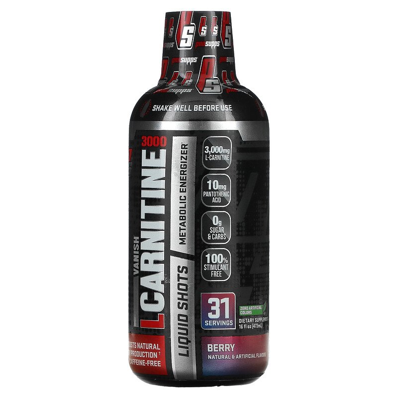 ProSupps, Vanish, L-Carnitine 3000 General Not specified BERRY 
