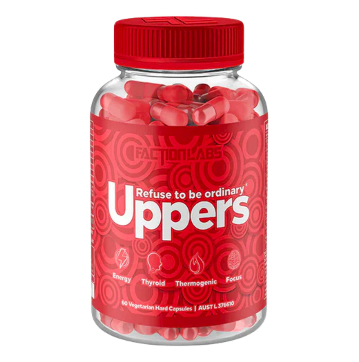 Uppers by Faction Labs (60caps) supps247 - Image 1