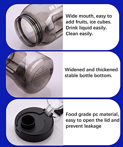 Water Bottle with Time Marker Back to results supps247 - Image 6