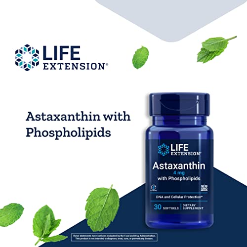 Life Extension Astaxanthin with Phospholipids Softgels, 30 Count Back to results supps247  - Image 4