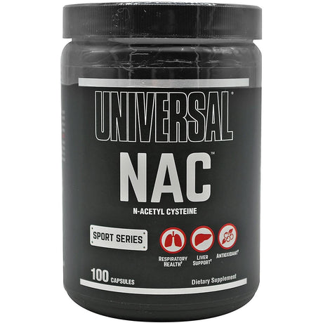 Universal Nutrition NAC (N-Acetyl Cysteine) General Not specified