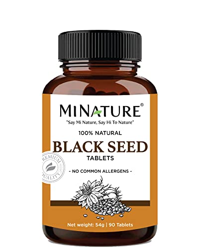 Black Seeds Tablets by mi Nature | 90 Tablets, 1000 mg Multivitamins & Minerals supps247 