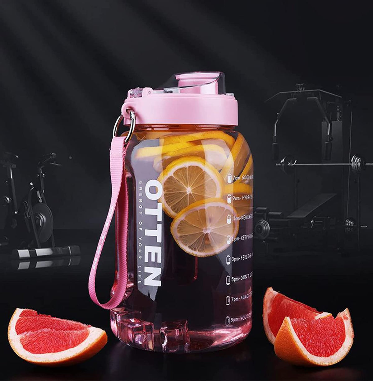 Water Bottle with Time Marker Back to results supps247 - Image 14