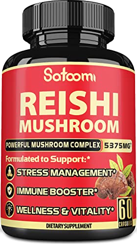 Reishi Mushroom Extract Capsules 5375mg Back to results supps247