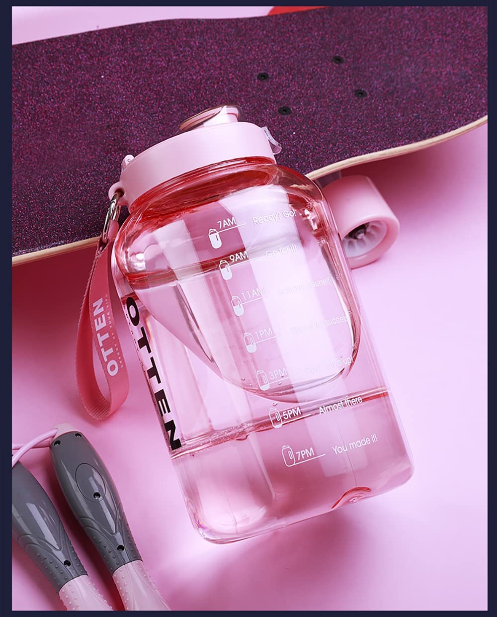 Water Bottle with Time Marker Back to results supps247 - Image 16