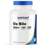 Nutricost Ox Bile Capsules 500mg Per Serving liver support SUPPS247