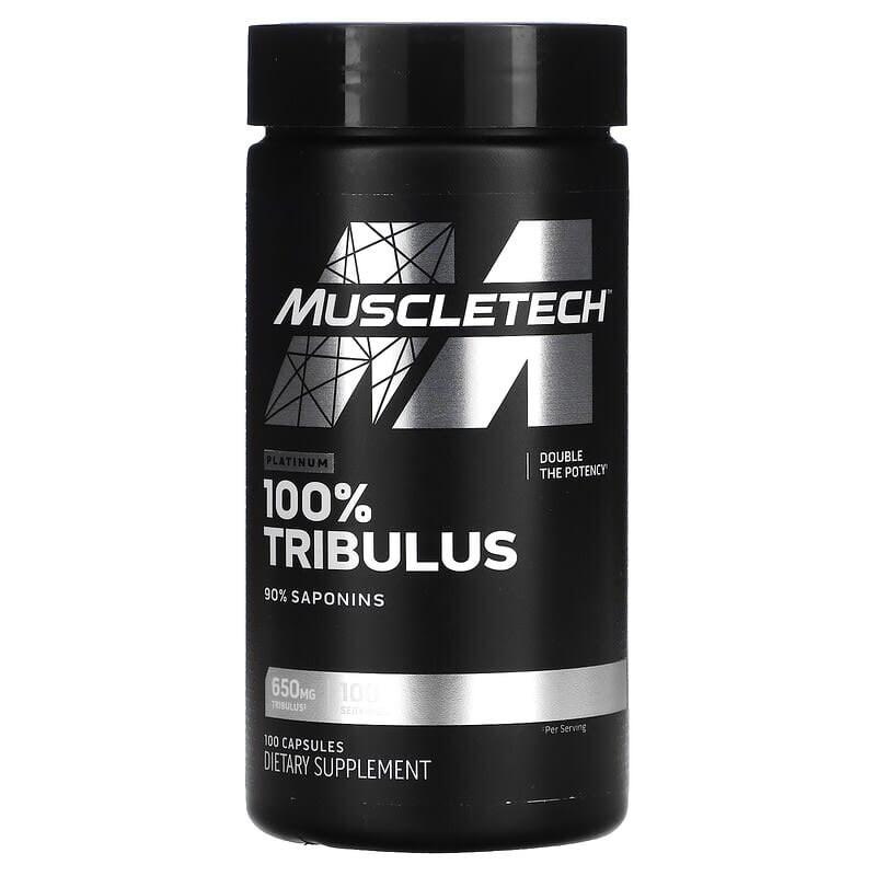 MUSCLETECH PLATINUM 100% TRIBULUS (100 CAPSULES) 650MG General SUPPS247 - Image 1
