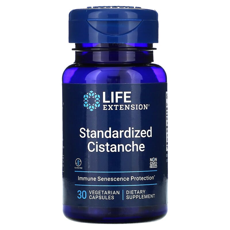 Life Extension, Standardized Cistanche, 30 Vegetarian Capsules supps247  - Image 1