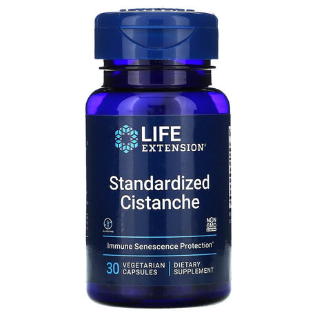 Life Extension, Standardized Cistanche, 30 Vegetarian Capsules supps247 